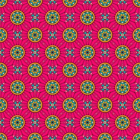 luxury ornamental mandala design backgroundのイラスト素材