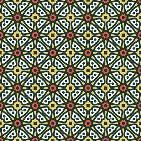 luxury ornamental mandala design backgroundのイラスト素材