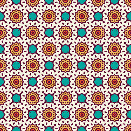 luxury ornamental mandala design backgroundのイラスト素材