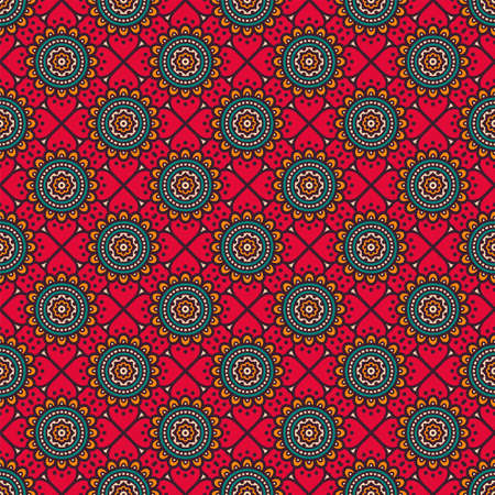 luxury ornamental mandala design backgroundのイラスト素材