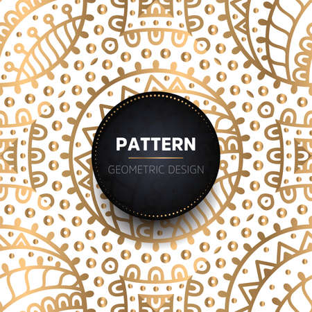 luxury ornamental mandala design backgroundのイラスト素材