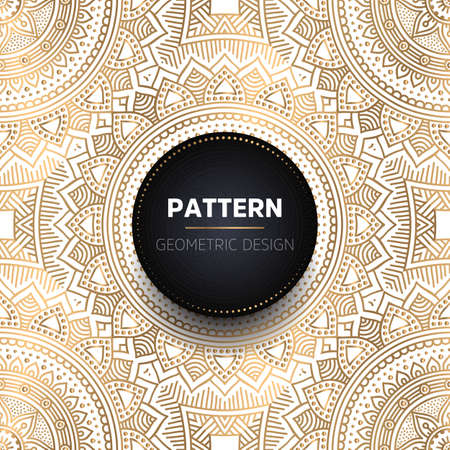 luxury ornamental mandala design backgroundのイラスト素材