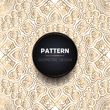 luxury ornamental mandala design backgroundのイラスト素材