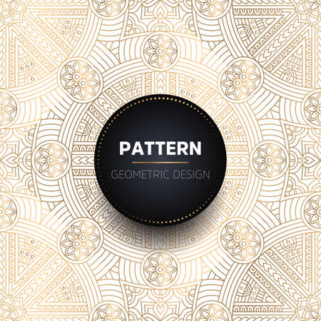 luxury ornamental mandala design backgroundのイラスト素材