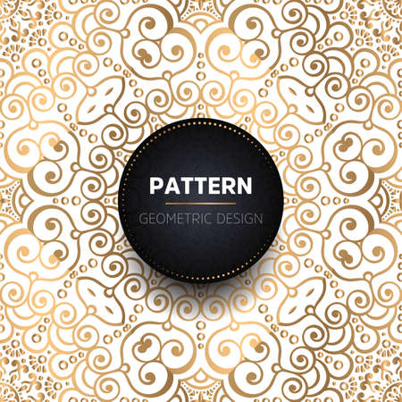 luxury ornamental mandala design backgroundのイラスト素材