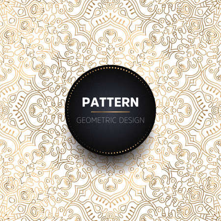 luxury ornamental mandala design backgroundのイラスト素材