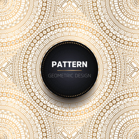 luxury ornamental mandala design background