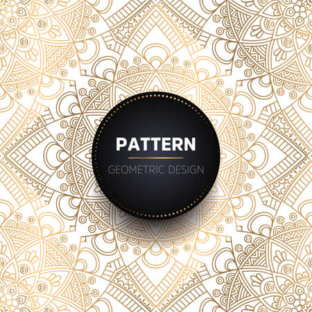 luxury ornamental mandala design backgroundのイラスト素材