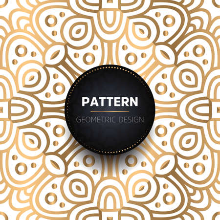 luxury ornamental mandala design backgroundのイラスト素材
