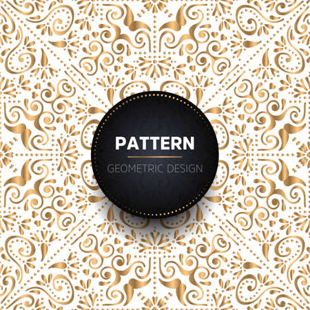 luxury ornamental mandala design backgroundのイラスト素材