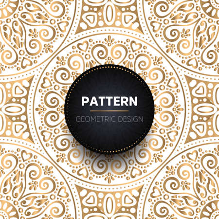 luxury ornamental mandala design backgroundのイラスト素材
