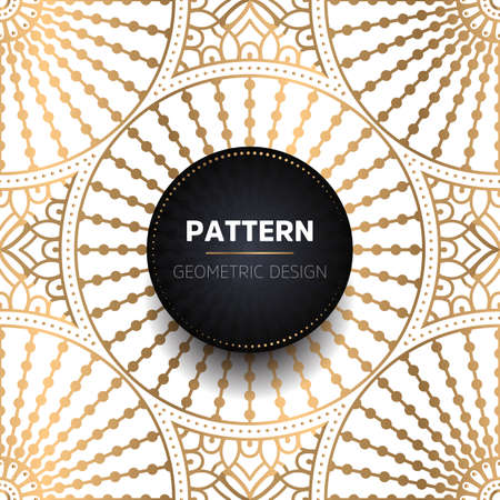 luxury ornamental mandala design backgroundのイラスト素材