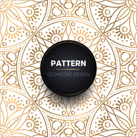 luxury ornamental mandala design backgroundのイラスト素材