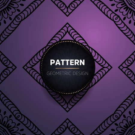 luxury ornamental mandala design backgroundのイラスト素材