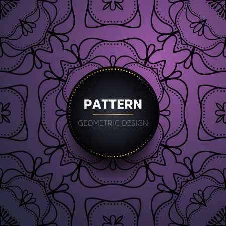luxury ornamental mandala design backgroundのイラスト素材