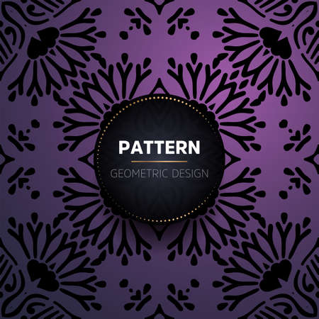 luxury ornamental mandala design backgroundのイラスト素材