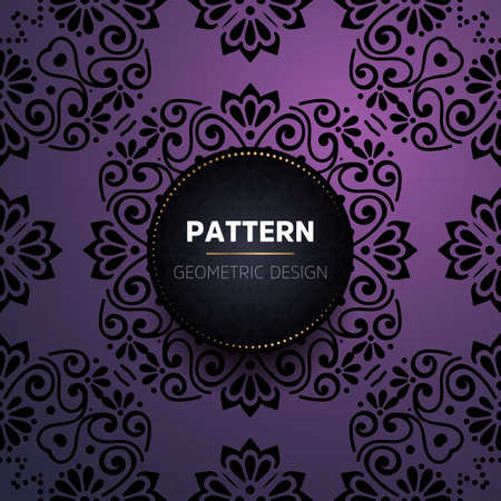 luxury ornamental mandala design backgroundのイラスト素材