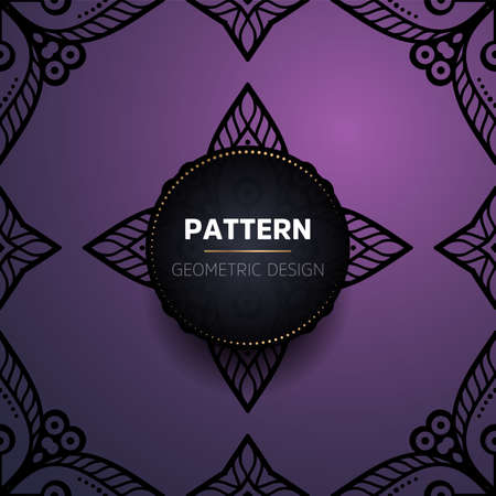 luxury ornamental mandala design backgroundのイラスト素材