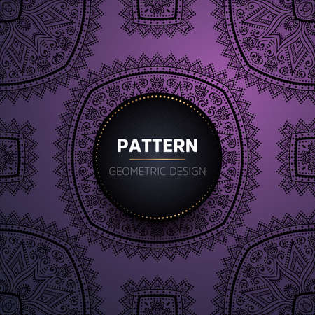 luxury ornamental mandala design backgroundのイラスト素材