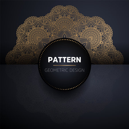 luxury ornamental mandala design background