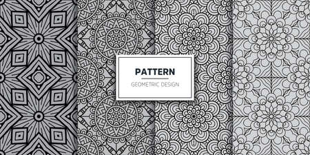 luxury ornamental mandala design backgroundのイラスト素材