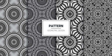 luxury ornamental mandala design backgroundのイラスト素材