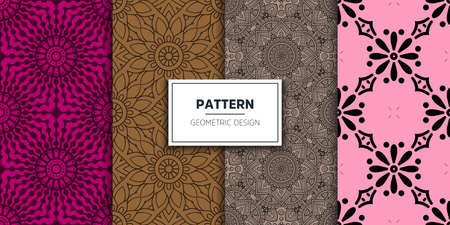 luxury ornamental mandala design backgroundのイラスト素材