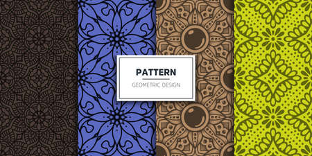 luxury ornamental mandala design backgroundのイラスト素材