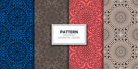 luxury ornamental mandala design backgroundのイラスト素材