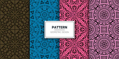 luxury ornamental mandala design backgroundのイラスト素材