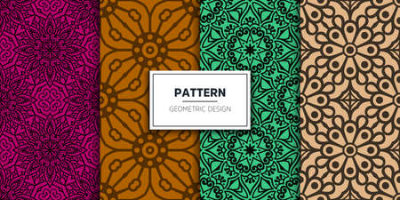luxury ornamental mandala design backgroundのイラスト素材