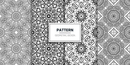 luxury ornamental mandala design backgroundのイラスト素材