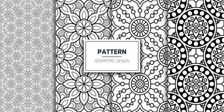luxury ornamental mandala design backgroundのイラスト素材