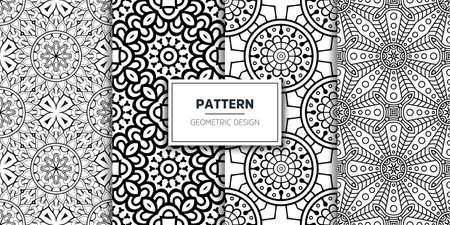 luxury ornamental mandala design backgroundのイラスト素材