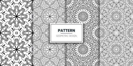 luxury ornamental mandala design backgroundのイラスト素材