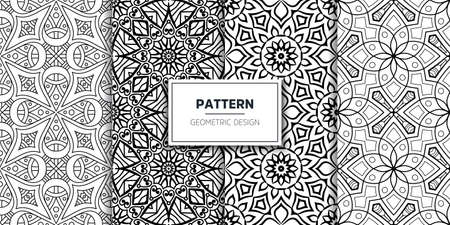 luxury ornamental mandala design backgroundのイラスト素材