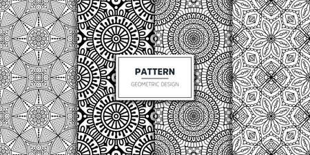 luxury ornamental mandala design backgroundのイラスト素材