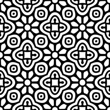 Seamless pattern. Vintage decorative elementsのイラスト素材