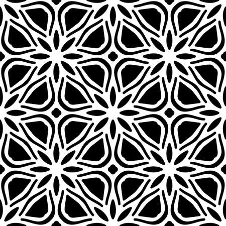 Seamless pattern. Vintage decorative elementsのイラスト素材
