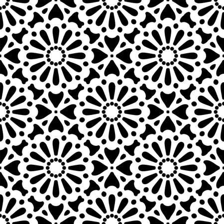 Seamless pattern. Vintage decorative elementsのイラスト素材