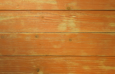 texture of wooden boards with a yellow tintの写真素材