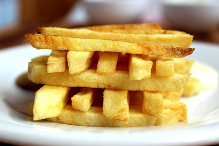 tasty fried harmful french fries