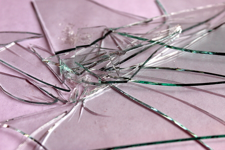 texture broken glassの写真素材