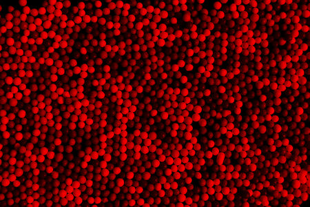 Texture small balls of red shades background