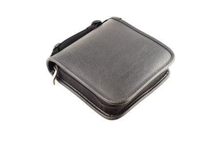 case for the CD on the white backgroundの写真素材