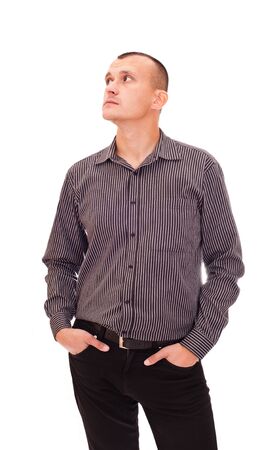 handsome young manの写真素材