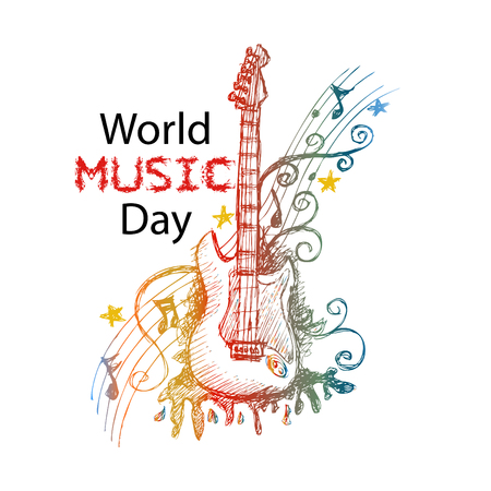 World Music Dayのイラスト素材
