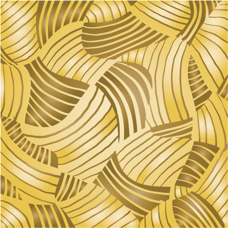 Simple abstract line art design. Hand drawing illustration.