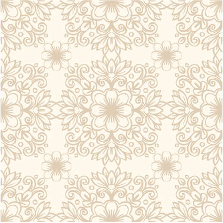 Floral Classic Seamless Pattern Illustrationsのイラスト素材