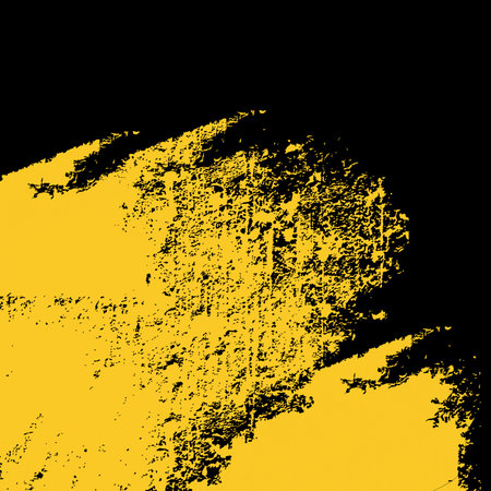 Yellow grunge abstract background texture.のイラスト素材